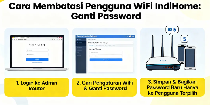 Cara Membatasi Pengguna Wifi Indihome